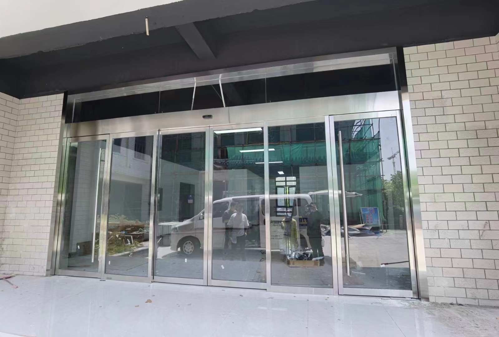 建湖县玻璃感应门维修